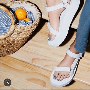 Teva platform sandals